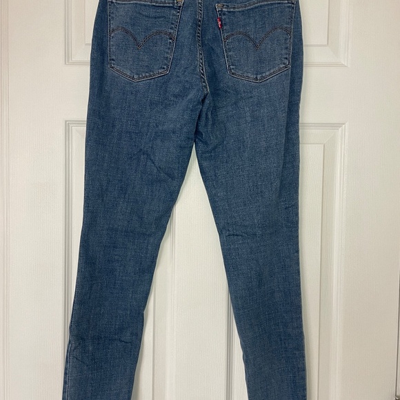 Women's Levi's 721 High Rise Skinny Jean - Picture 3 of 4